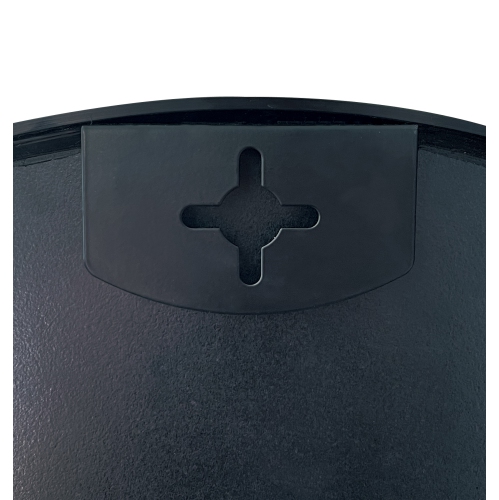 KOSSMAI 30"X 20" Arch Wall Mirror with Metal Frame for Living Room Bathroom Bed Room Entry - Black