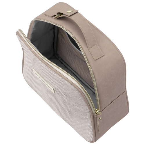 Petunia Picklebottom Tandem Bottle & Lunch Tote - Grey Matte Cable Stitch