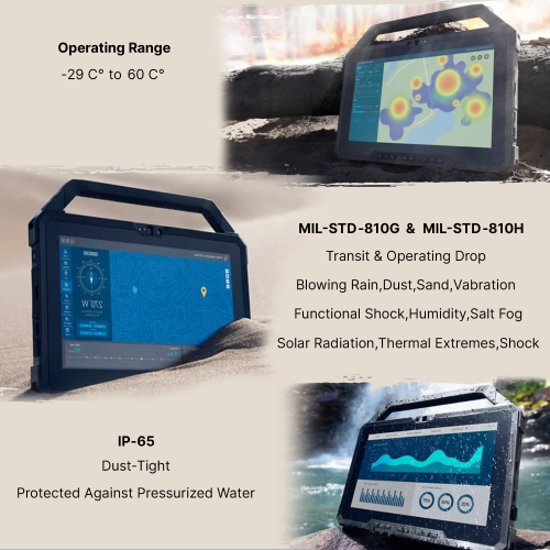 Remis à neuf - tablette robuste Latitude 7220 Extreme, HD intégrale de 11,6 po, lisible à l'extérieur, Core i5-8365U d'Intel, 16 Go, disque SSD