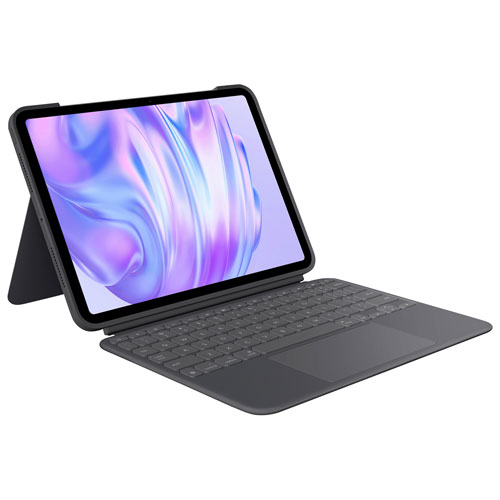 Logitech Combo Touch Keyboard Case with Trackpad for iPad Pro 11" - Graphite - English