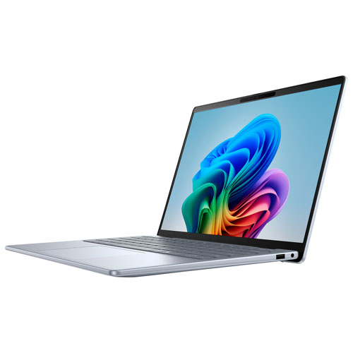 Portable à écran tactile de 14 po Inspiron 14 Plus de Dell avec Copilot+ - Bleu glacier