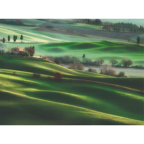 Clementoni High Quality Collection: Tuscany Hills Puzzle - 500 Pieces