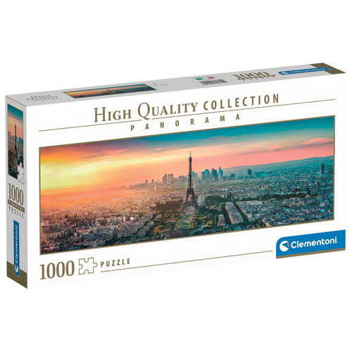 Clementoni - High Quality Collection : Casse-tête Panorama de Paris - 1000 morceaux