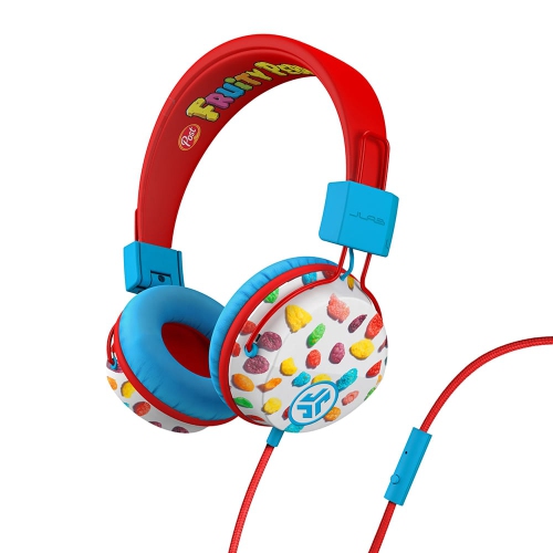 JLAB  X Fruity Pebbles Jbuddies Studio On-Ear Kids Headphones These are very comfy over the ears and the sound is amazing