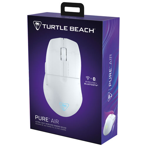 Souris de jeu de 8000 ppp Pure SEL de Turtle Beach - Blanc - Exclusivité de Best Buy
