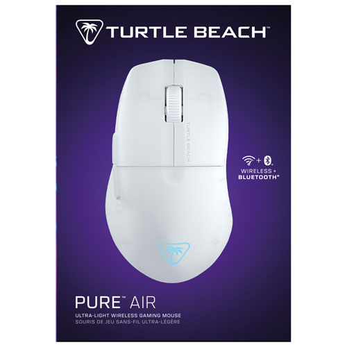 Souris de jeu de 8000 ppp Pure SEL de Turtle Beach - Blanc - Exclusivité de Best Buy