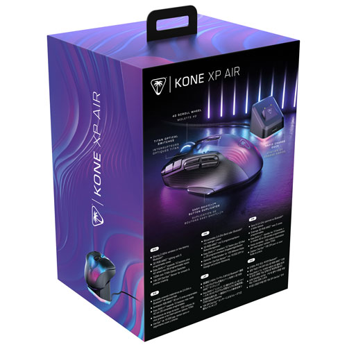 Turtle Beach Kone XP Air 19000 DPI Bluetooth Gaming Mouse - Black - Only at Best Buy