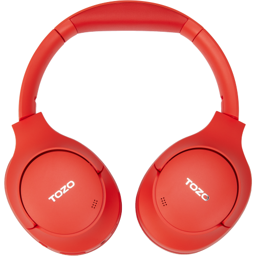 TOZO HT2 Hybrid Active Noise Cancelling Headphones, Wireless Over Ear Bluetooth Headphones 60H Playtime Hi-Res Audio Custom EQ via App Deep Bass