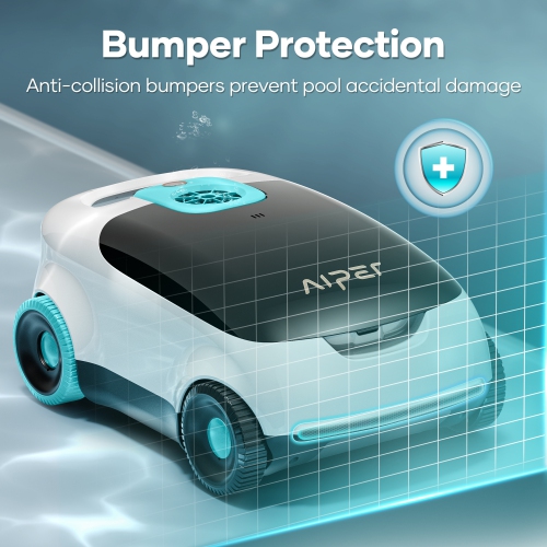 Aiper Scuba L1 Cordless Robotic Pool Cleaner for Above-Ground Pools up to 1100sq.ft, Automatic Pool Vacuum