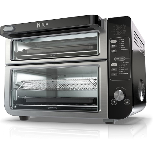 NINJA  - 12-In-1 Smart Double Oven With Flexdoor From perfectly air roasted salmon to air fried zucchini and eggplant to just reheating leftovers, this thing rocks!! Its efficient, quick and easy to master