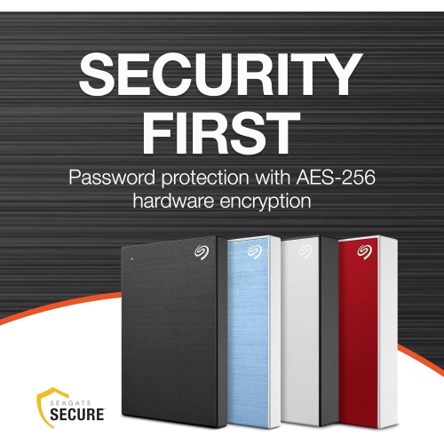 Disque dur externe portatif USB 3,0 One Touch 4 To de Seagate - Gris cosmique