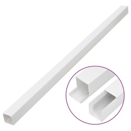 vidaXL Cable Trunking 100x60 mm 10 m PVC
