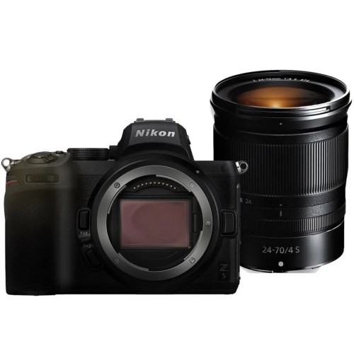 Appareil photo sans miroir Z5 de Nikon avec objectif f/4 24-70 mm - Ensemble d'accessoires 12PC