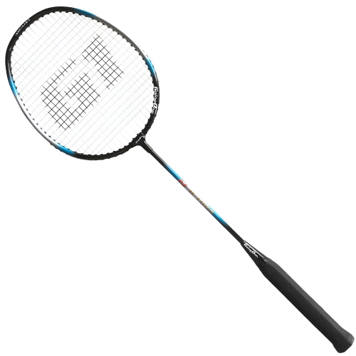 Image 1 de 3.. Raquette de badminton d'intérieur Going One - manche en carbone et raquette à tête isométrique en aluminium