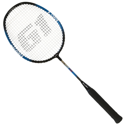 Image 1 de 3.. Raquette de badminton Going One Junior - manche en acier et raquette à tête en aluminium isométrique pour les jeunes