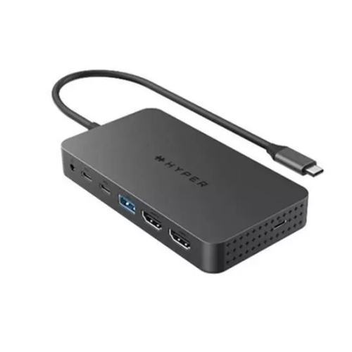 HyperDrive Next 7 Port Dual HDMI EcoSmart Hub for M1 M2 MacBooks