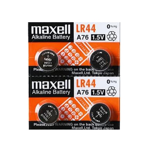 4 x Maxell LR44 Watch Batteries, LR44 Battery AG13, SR44SW, SR44W