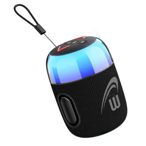 Mini 10W Portable Bluetooth Party Speaker with RGB Lights, Waterproof- Royal Blue