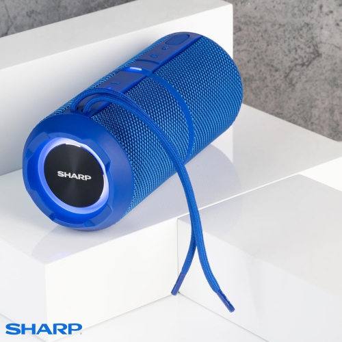 Sharp- Crystal Clear Series Waterproof Bluetooth Speaker