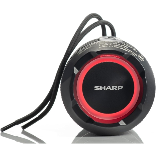 Sharp- Crystal Clear Series Waterproof Bluetooth Speaker
