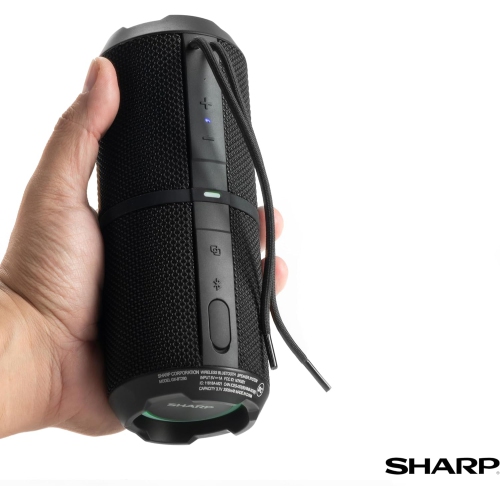 Sharp- Crystal Clear Series Waterproof Bluetooth Speaker