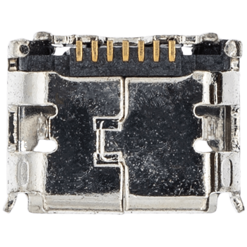 Replacement Charging port soldering required - 07 Pin - Micro B - 4 Anchor Points