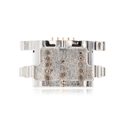 Replacement Charging port soldering required - 05 Pin - Micro B - 4 Anchor Points