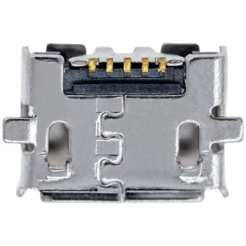Replacement Charging port soldering required - 05 Pin - Micro A - 2 Anchor Points