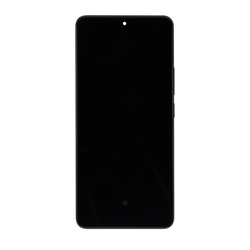 Refurbished - OLED Assembly With Frame Compatible For Xiaomi Redmi Note 13 Pro (Black)