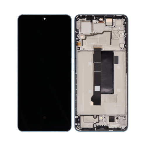 Refurbished - OLED Assembly With Frame Compatible For Xiaomi Redmi Note 13 Pro (Blue)