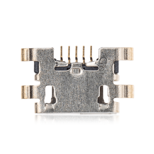Replacement Charging port soldering required - 05 Pin - Micro B - 4 Anchor Points