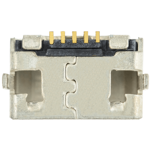 Replacement Charging port soldering required - 05 Pin - Micro B - 2 Anchor Points
