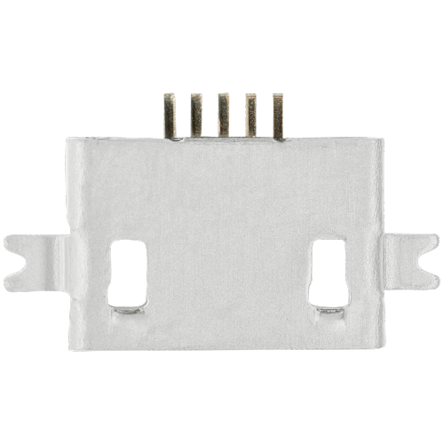 Replacement Charging port soldering required - 05 Pin - Micro B - 2 Anchor Points
