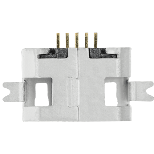 Replacement Charging port soldering required - 05 Pin - Micro B - 2 Anchor Points