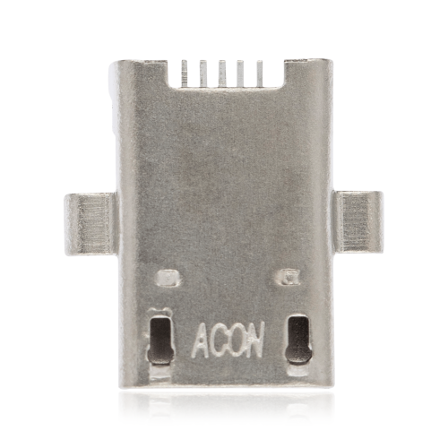 Replacement Charging port soldering required - 05 Pin - Micro B - 4 Anchor Points