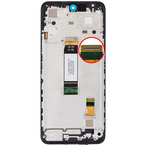 LCD Assembly With Frame Compatible For Xiaomi Redmi 12 (All Colors) by ESOURCE PARTS - Refurbished condition - Image 4