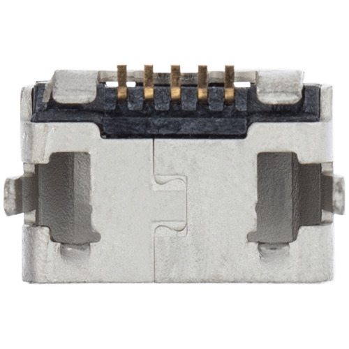 Replacement Charging port soldering required - 05 Pin - Micro B - 2 Anchor Points