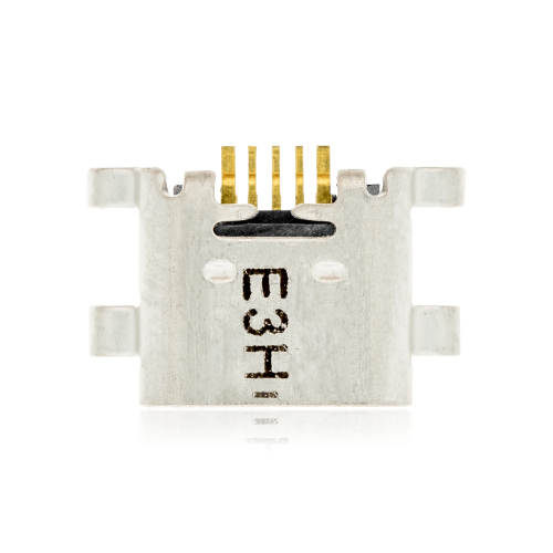 Replacement Charging port soldering required - 05 Pin - Micro B - 6 Anchor Points