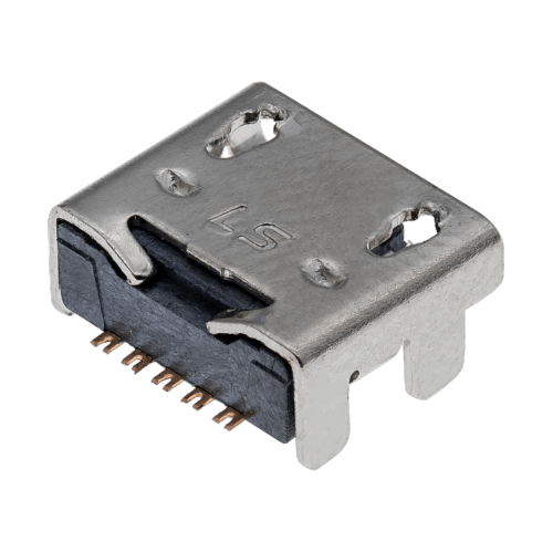 Soudure de remplacement de port de chargement requise - 05 broches - Micro B - 4 points d'ancrage