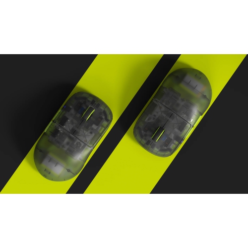 Pulsar X2H Wireless Gaming Mouse - Ultra-Lightweight 54g, PAW3395 26K DPI Sensor, Optical Switches, Symmetrical Design High Hump, Lag-Free 2.4GHz