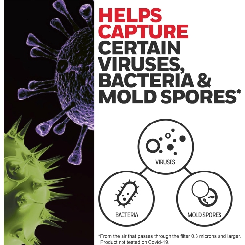 Honeywell HPA075BC True HEPA Air Purifier Medium Room,Allergen Remover, HEPA Filter,Capture 99.97% of Wildfire/Smoke,Dust,Pollen,Pet Dander,Reduce