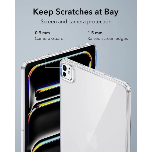 iPad Pro 13 Inch Case M4 - Thin & Lightweight | Shock & Drop Protection | Yellowing Resistant | Hard Back | Supports Pencil Pro/USB-C | Classic