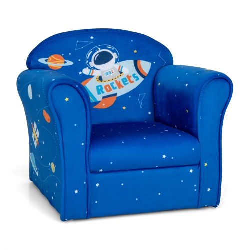 Upholstered childs chair hotsell