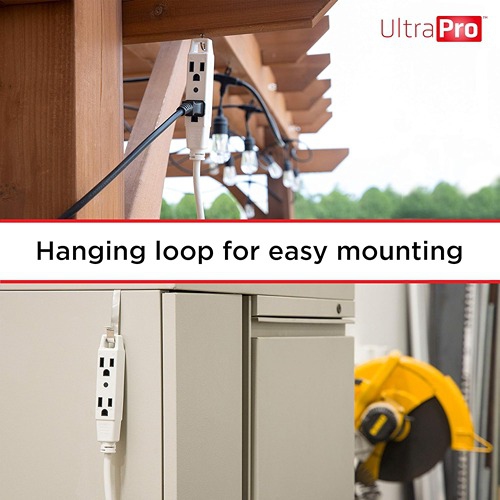 UltraPro 9 Ft Outdoor Extension Cord with 3 Outlets