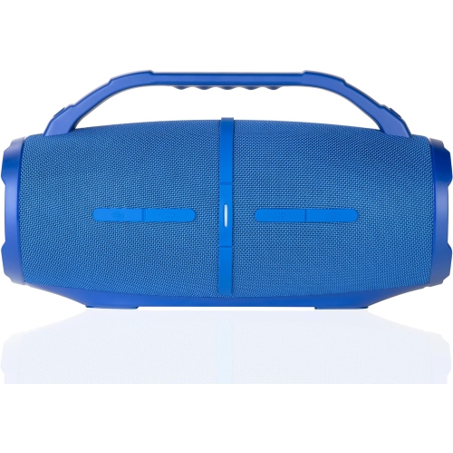 Sharp Waterproof Bluetooth Speaker with DSP Technology-Blue