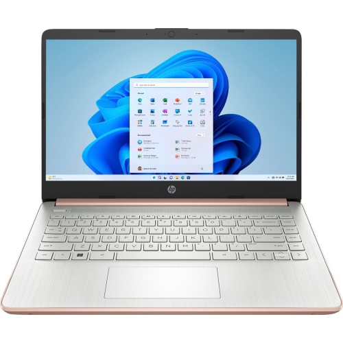 HP  Stream 14" Brightview Laptop - Intel Quad-Core Processor, 4GB Ram, 128GB Storage, 1-Year Office 365, Webcam, Long Battery Life, Windows 11 Home Pretty color as pictured! Reccomend for students