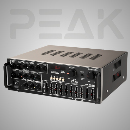 PEAK Elite Series Karaoke Amplifier - 1200W