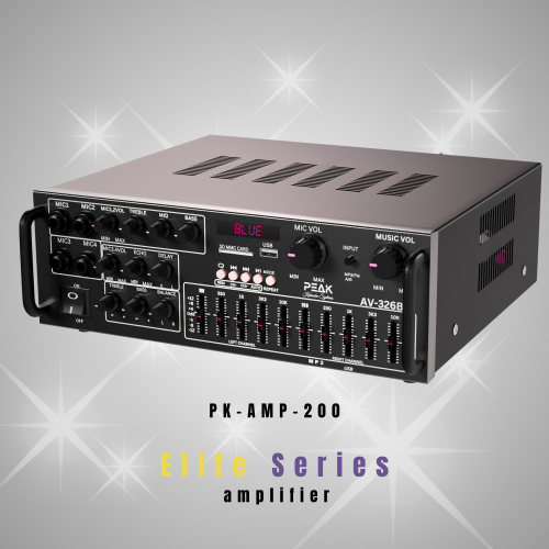 PEAK Elite Series Karaoke Amplifier - 1200W