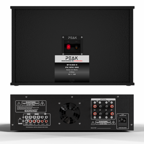 PEAK Karaoke ONYX Premium DEFIANCE STAGE II System - 3000W