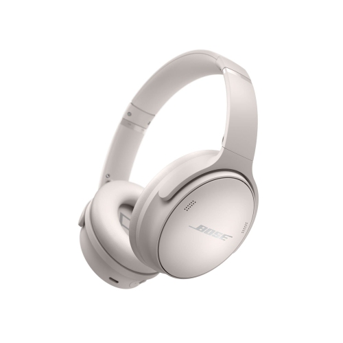 Casque d'écoute sans fil Bluetooth à suppression du bruit QuietComfort 45 de Bose - fumée blanche